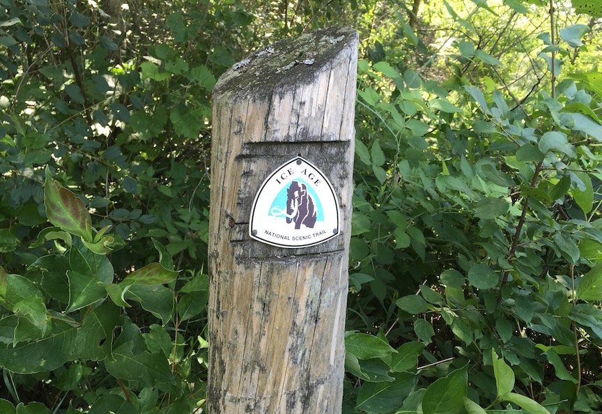 1 Ice age trail sign