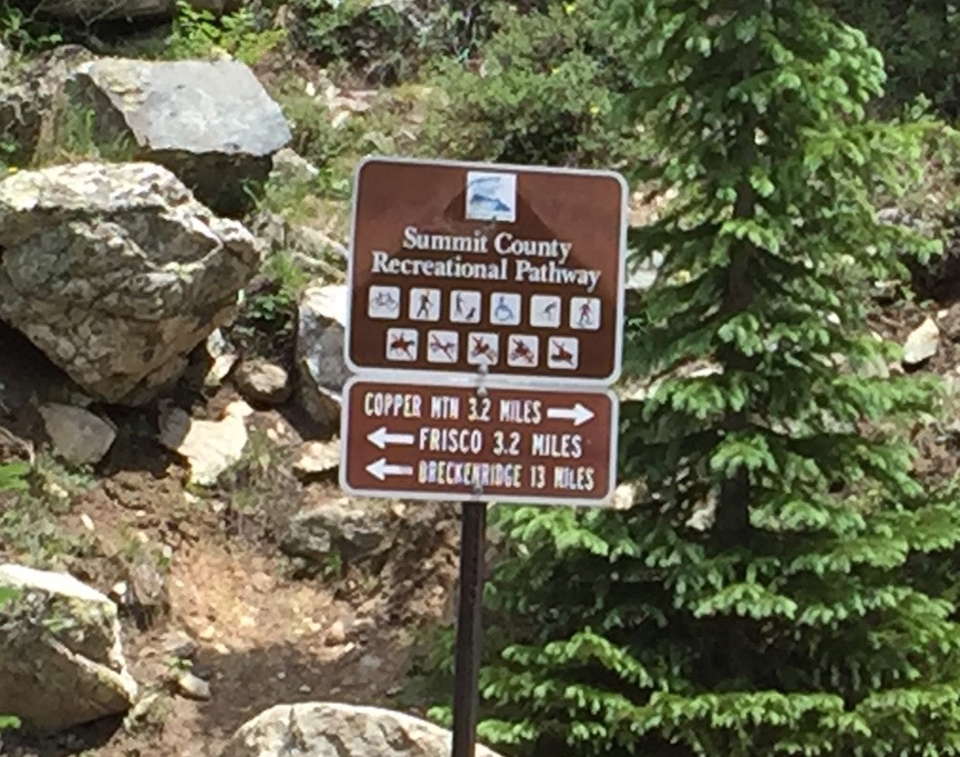 1 Summit County Sign