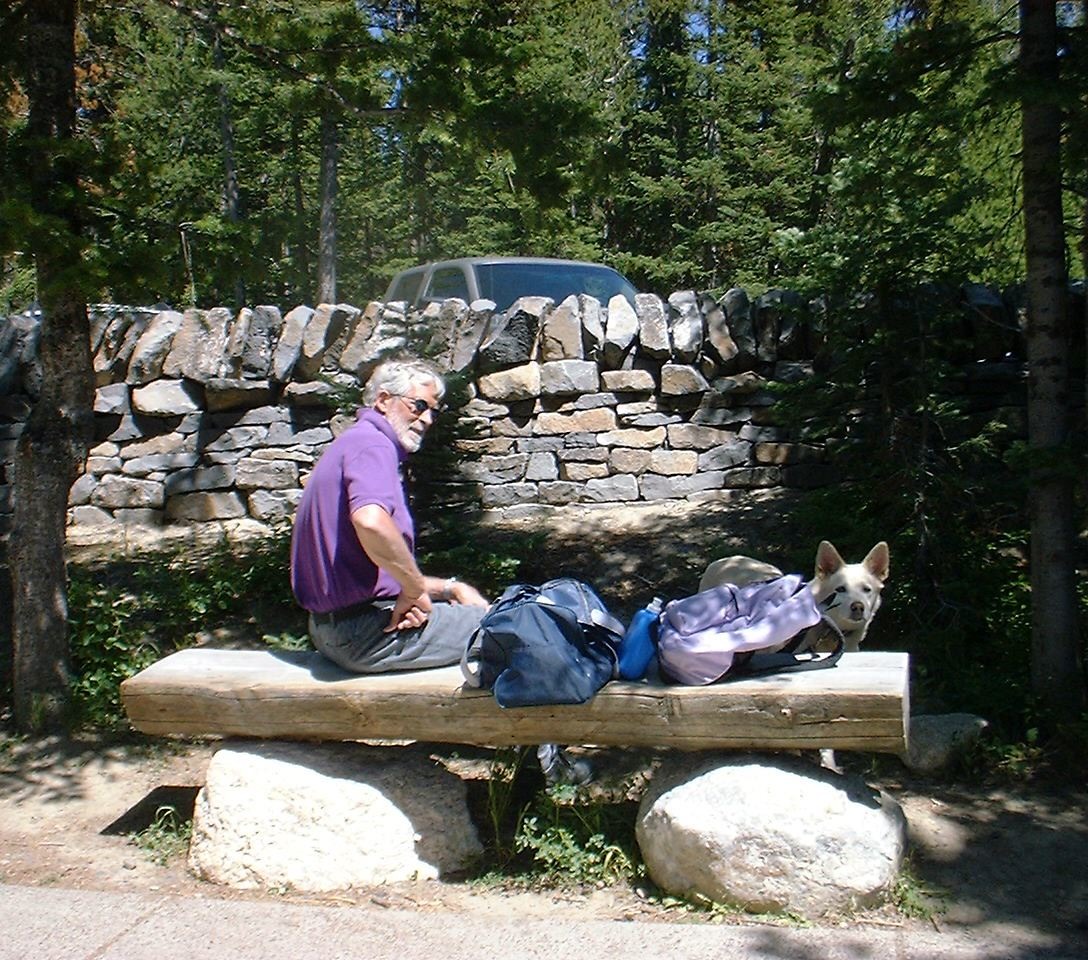 13.Jenny Lake bench