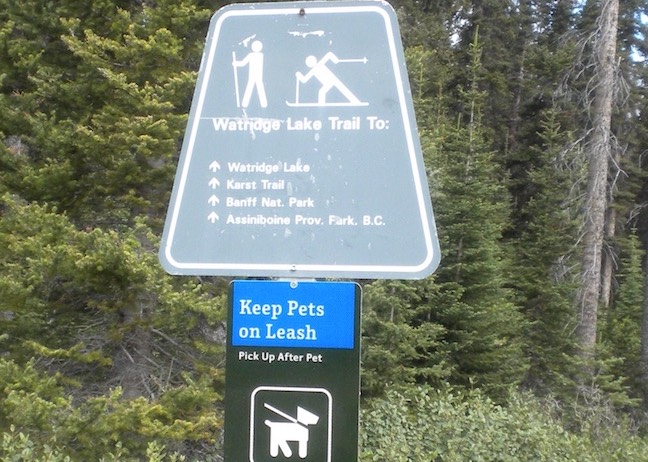 1Watridge Lake Trail Sign