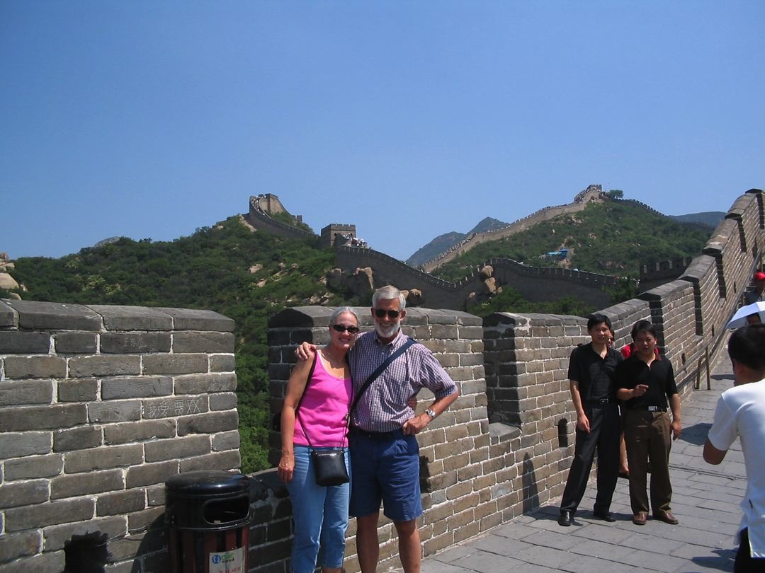 51. Us at Great Wall