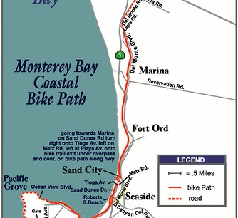 Bike Path Map