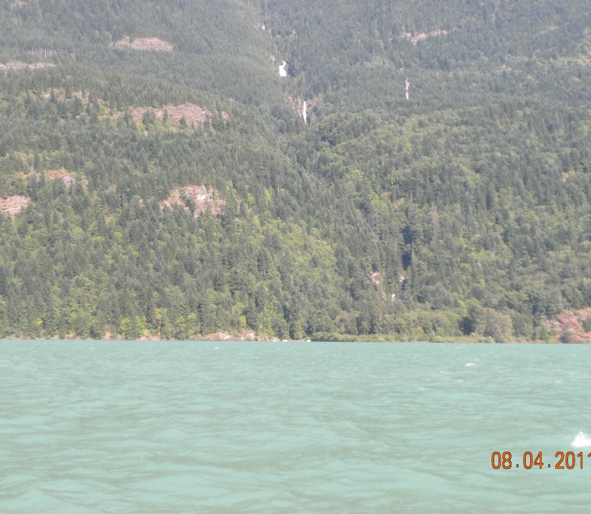 Harrison lake from boat 3