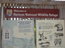 Horicon sign, north
