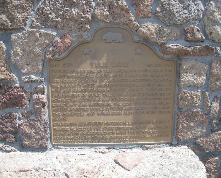 Tule Lake monument