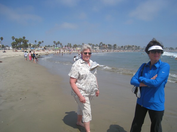 Venice beach, Ellen & Pat